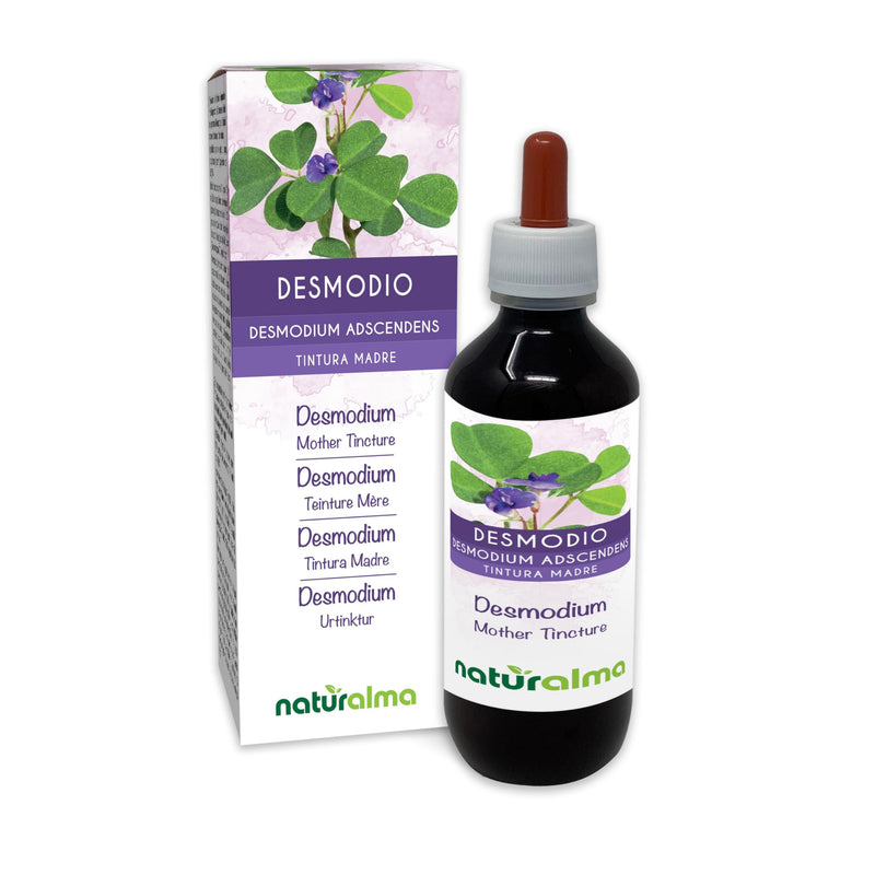 Desmodium (Desmodium adscendens) Leaves Alcohol-Free Mother Tincture Naturalma - Liquid Extract Drops 200 ml - Food Supplement - Vegan 200 ml (Pack of 1)