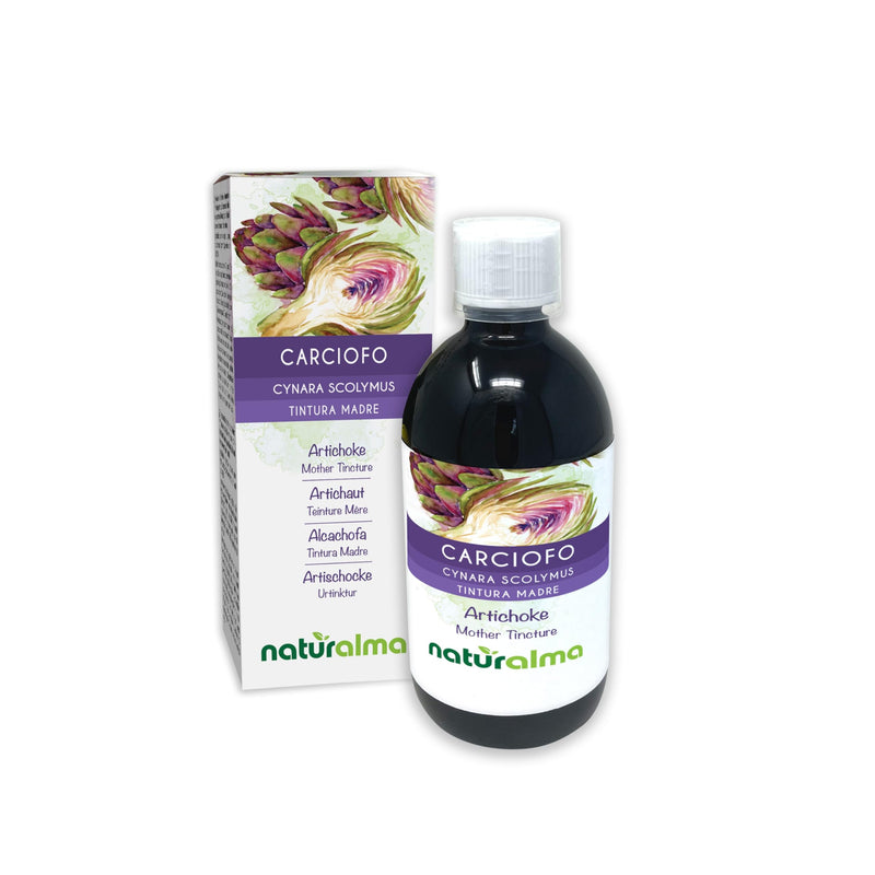 Artichoke (Cynara scolymus) Leaves Alcohol-Free Mother Tincture Naturalma - Liquid Extract Drops 500 ml - Food Supplement - Vegan 500 ml (Pack of 1)