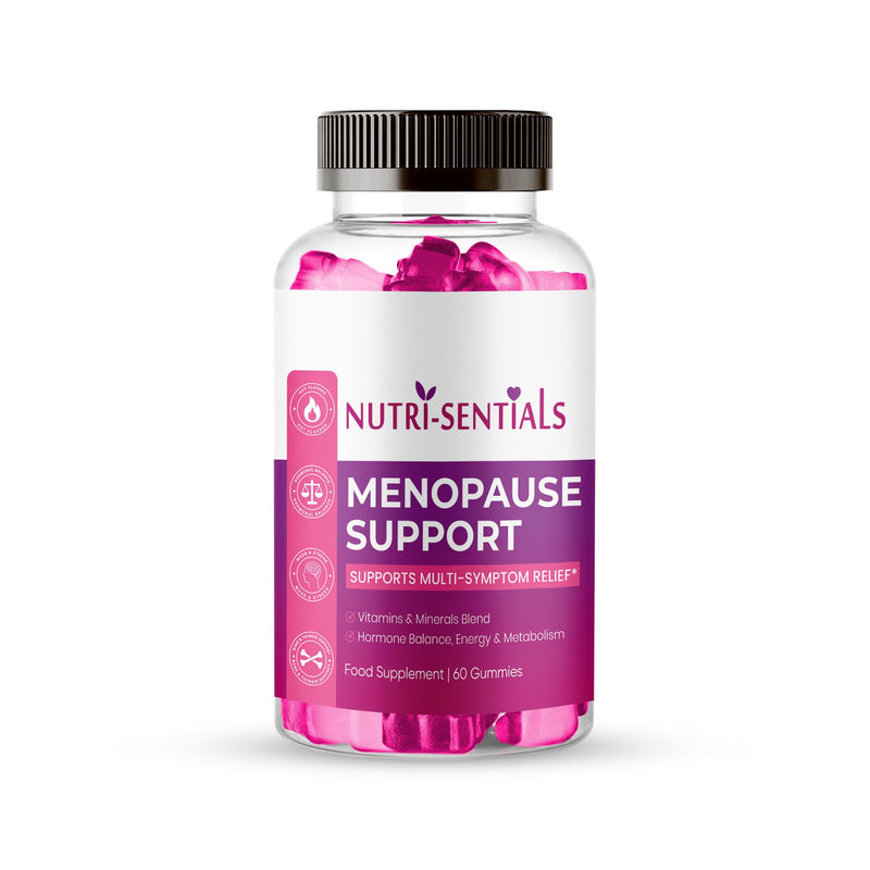 Menopause Gummies for Women- Multi-Symptom Menopause Support with Vitamins & Minerals for Energy, Mood, Stress, & Bone Health- Natural Menopause Supplements Women- 60 Gummies