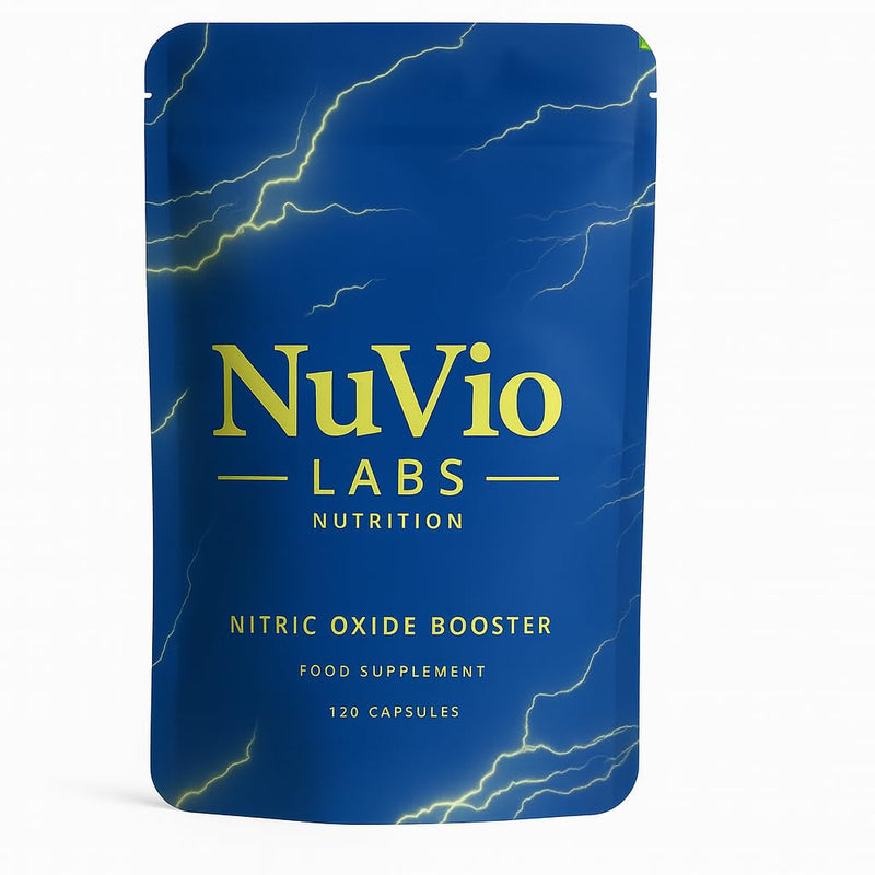 Nitric Oxide Supplement for Men - High Strength 3140mg Science Backed L-Arginine/L-Citrulline - Nitric Oxide Booster for Support of Blood Flow, Male Health, Energy & Gym Pump | Nuvio Labs Nutrition