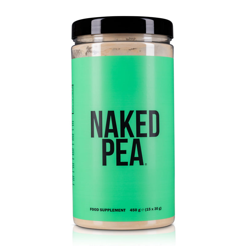 NAKED Pea - Pea Protein Isolate - Plant Based, Vegetarian & Vegan Protein. Easy to Digest, Non-GMO, No Lactose, No Soy and Gluten Free - 450g - 15 Servings 450g (Pack of 1)