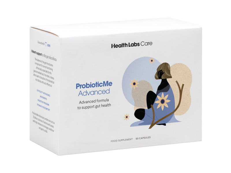 Health Labs Care ProbioticMe Advanced – Advanced-Action Probiotic – 25 Billion CFU of Bacteria and Yeast for People Whose Body Needs More Support – 60 Capsules