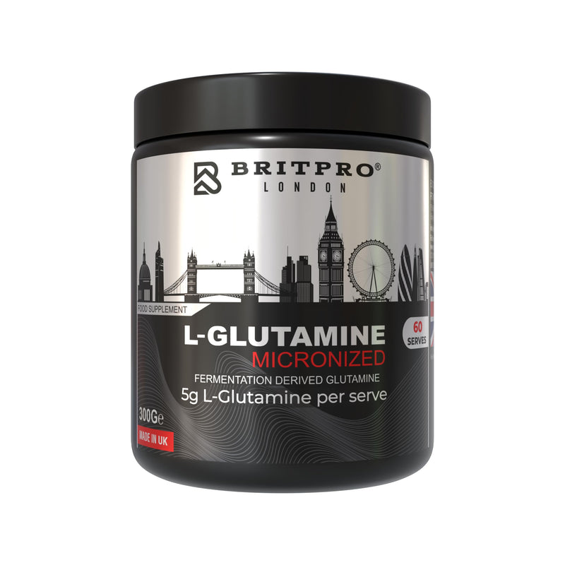 L-Glutamine, 300g - Micronised - Supports Immune System & Recovery - Supports Muscle Repair, Gut Function & Faster Tissue Repair - Post Workout Nutrition - Made in the UK