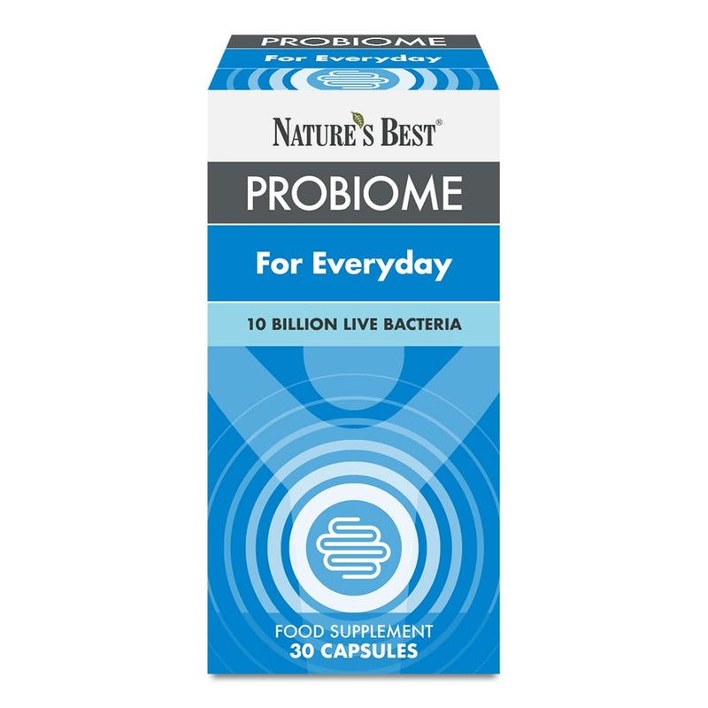 Nature’s Best ProBiome Everyday - 10 Billion Live Bacteria - Delayed Release Capsules - 30 Capsules (1 Month Supply) 30 count (Pack of 1)
