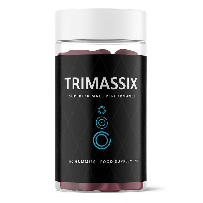 Trimassix Gummies UK - Premium Male Energy & Performance Supplement – 60 Gummies | Natural Formula to Boost Energy, Stamina & Vitality | Daily Support for Men