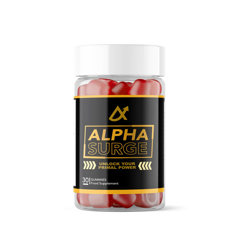Alpha Surge – 30 Gummies for Enhanced Energy, Focus, and Performance Support (1-Month Supply)