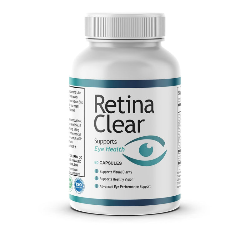 Retina Clear – Supports Eye Health | Advanced Eye Health & Vision Support with Maca, Green Tea, Bitter Melon | Supports Visual Clarity & Eye Performance