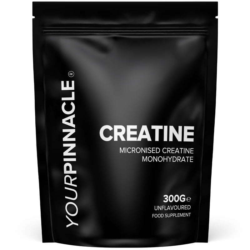 Creatine Monohydrate Powder - 300g, Unflavoured, 100% Pure Micronised Creatine for Strength, Power & Muscle Performance, Easy to Mix Creatine Powder | 86-43 Servings