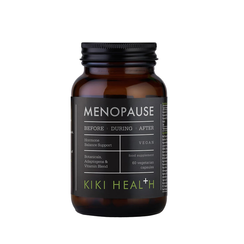 Menopause Blend – Natural Adaptogenic Botanicals & Vitamins for Bloating, Hot Flush Relief, Mood Balance, Restful Sleep & Bone Health – Menopause and Perimenopause Supplement – 60 Vegicaps