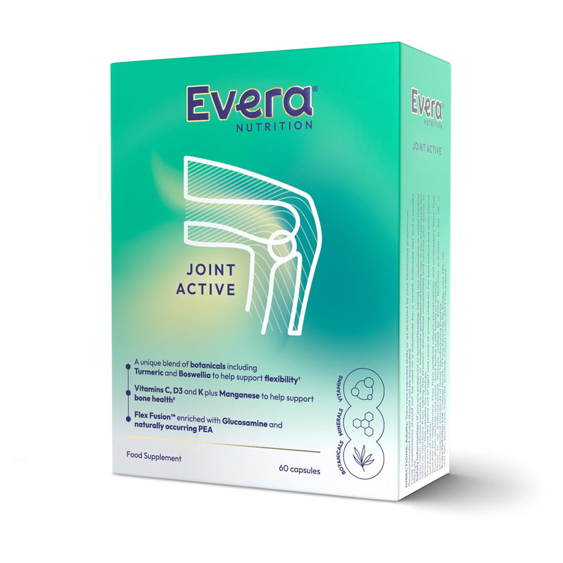 Joint Active, 60 Capsules | Supports Bone Health, Mobility & Flexibility | Joint Support Supplement | with Turmeric, Boswellia, Glucosamine + Essential Vitamins & Minerals