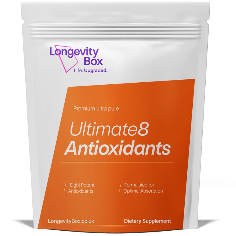 Ultimate8 Antioxidants – Premium Ultra-Pure Formula with NAC, CoQ10, R-ALA, Astaxanthin & More – Vegan, Non-GMO, Clean Formula, Third-Party Tested, 60 Capsules