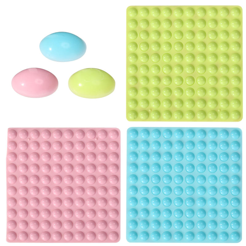 300pcs Bump Dots for Visually Impaired, Low Vision Aids Tactile Stickers Adhesive Raised Braille Assistive Dots Gifts Visually Gadgets for Blind & Elderly Accessibility Marking (Pink, Blue, Green)