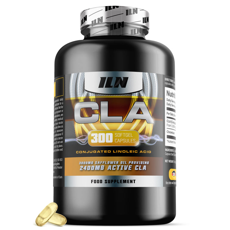 CLA Supplement High Strength for Metabolism – 3000mg per Serving with 80% Active Isomers for 2400mg Active CLA Tablets – Suitable for Men and Women (300 Softgel Capsules) 300 count (Pack of 1)