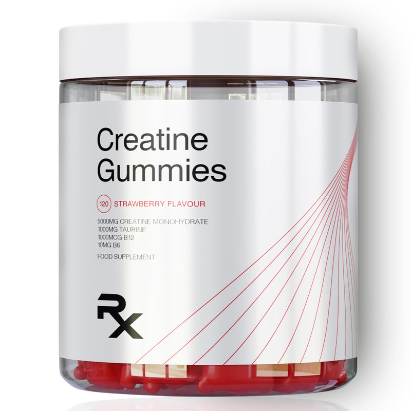 Creatine Gummies 5000mg – Chewable Creatine Supplement 1 Month Supply for Men and Women. Plus B12, B6 & Taurine. 120 Sugar Free & Vegan Creatine Monohydrate Gummies (120 Count, Strawberry) 120 count (Pack of 1)