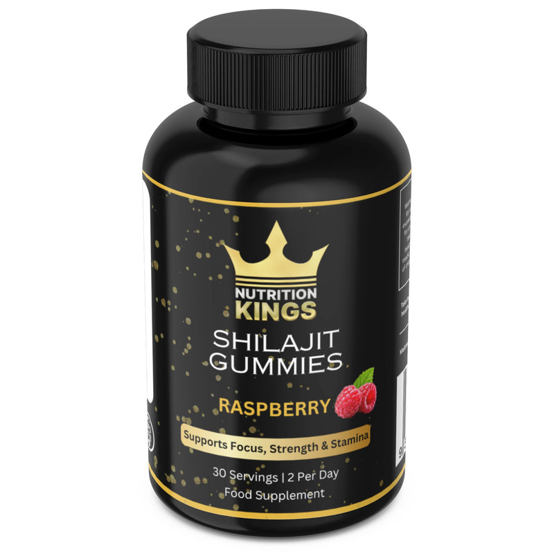 Shilajit Gummies – Natural Energy & Vitality Supplement with Fulvic Acid – Supports Immunity, Stamina & Overall Wellness – 60 Vegan Gummies