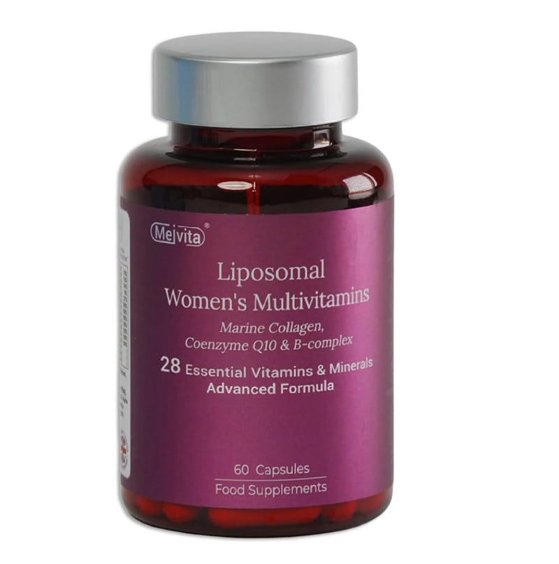 Liposomal Multivitamin for Women, 28 Vitamins & Minerals – Boost Energy, Immune Support, Antioxidant Power & Hair, Skin, Nail, Bone Health, 60 Capsules, 1 Month Supply