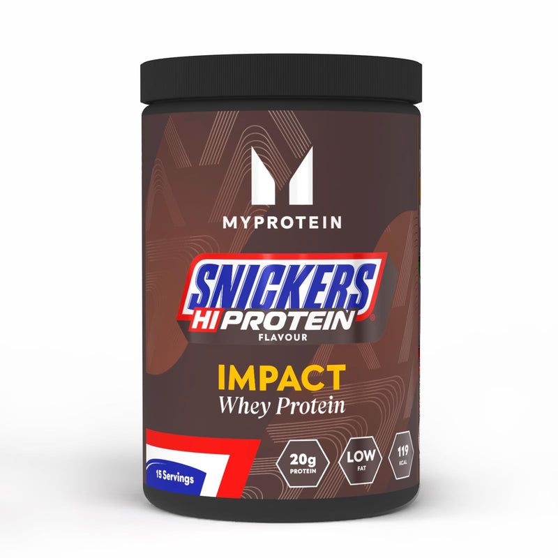 Myprotein Impact Whey Protein, Snickers Original, 500g