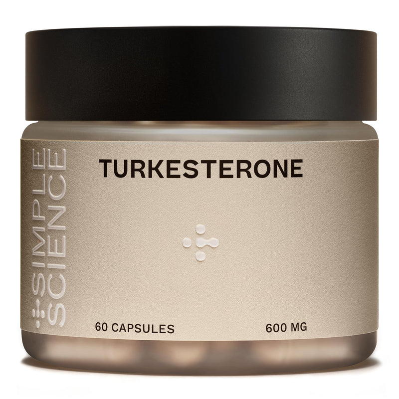 Turkesterone 1200mg | 20% Ecdysteroids | HPβCD Complex for Optimal Absorption | 60 x 600mg Capsules | High Strength & Lab Tested Sports Performance Supplement | Made in the UK