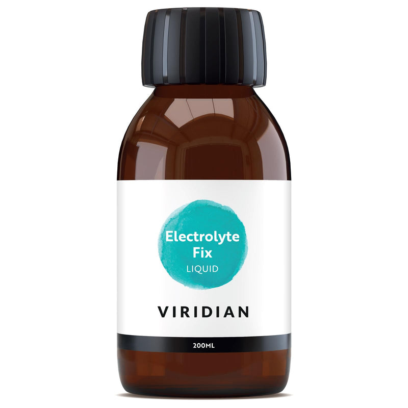 Viridian - Electrolyte Fix Liquid – 200ml | Concentrated Electrolyte Blend with Magnesium, Potassium & Sodium | Supports Electrolyte Balance & Muscle Function | 100% Active Ingredients 200 ml (Pack of 1)