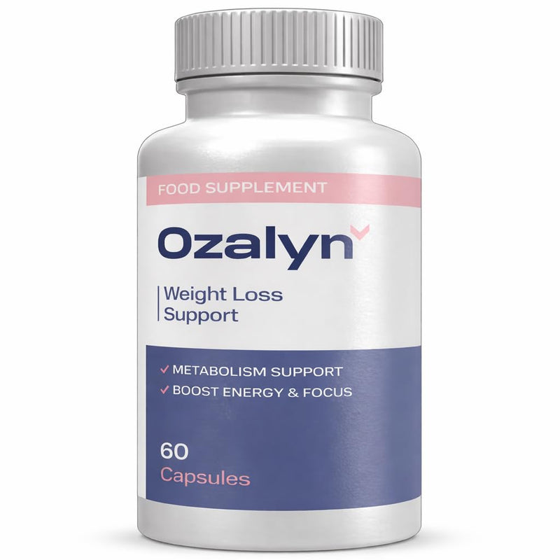 Ozalyn Capsules – Metabolism & Lifestyle Support Supplement – 60 Vegan Capsules – Food Supplement– Supports Metabolism & Energy - Vegan/New & Sealed