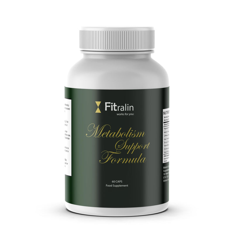 Fitralin Metabolism Support Formula Capsules – Daily Metabolic Support Food Supplement – Premium Botanical Blend – 60 Capsules – Designed for Everyday Wellness