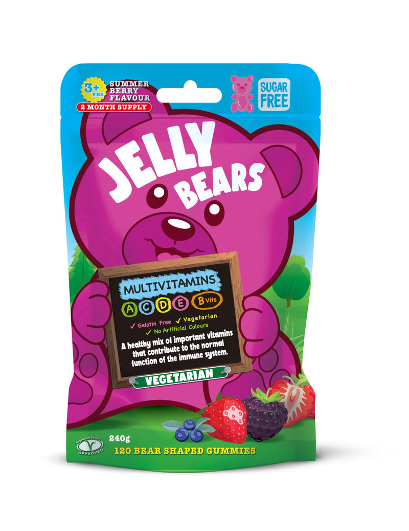 Multivitamins - 120 Gummies, 2 Month Supply - Summer Berry Flavour - Sugar Free Chewable Multivitamins for Kids 120 count (Pack of 1)