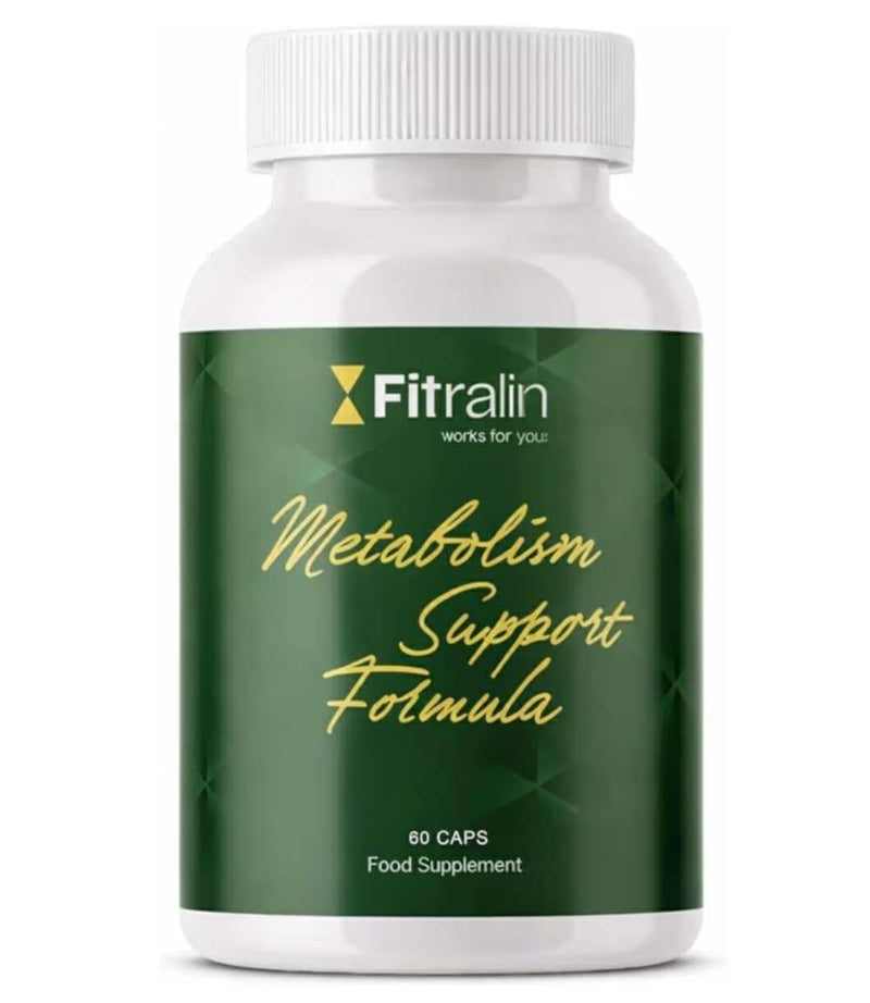 Fitralin Metabolism Support Formula – Food Supplement with Apple Cider Vinegar, Vitamins & Minerals – 60 Capsules – Vegan – Made in the UK