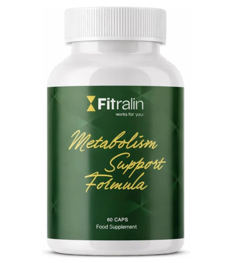 Fitralin Metabolism Support Formula Capsules – Daily Metabolic Support Food Supplement – Premium Botanical Blend – 60 Capsules – Designed for Everyday Wellness - New & Sealed