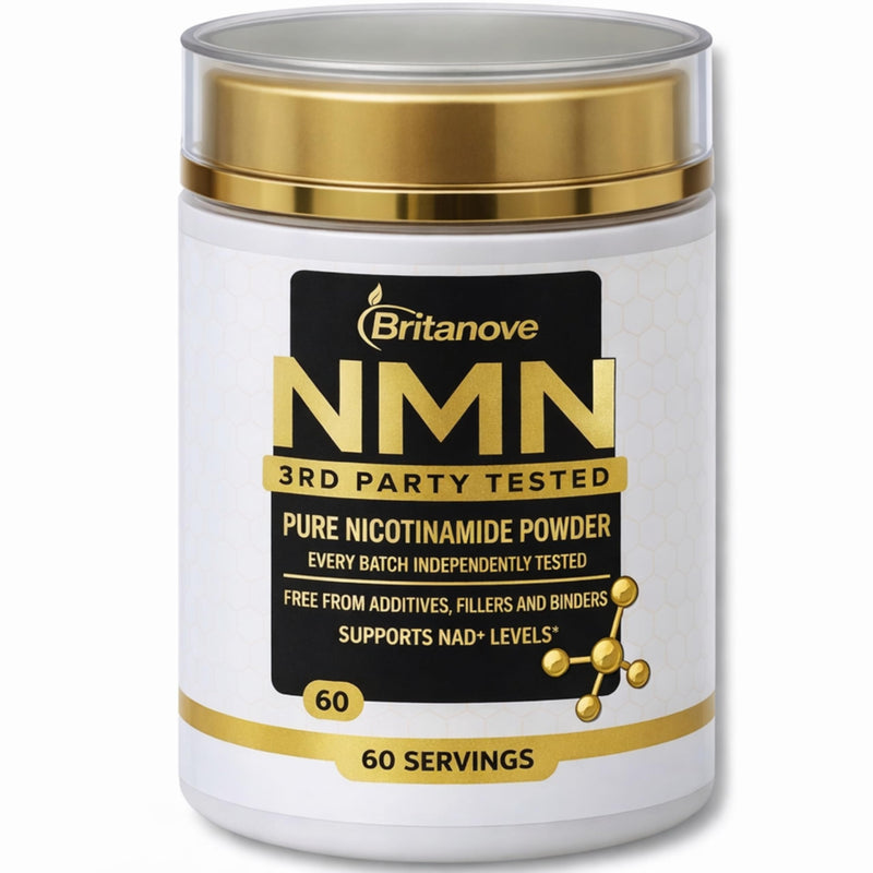 NAD Precursor Powder – 1000 mg Daily Serving – High Purity Food Supplement – Vegan – NAD+ Support Formula – UK Supplement