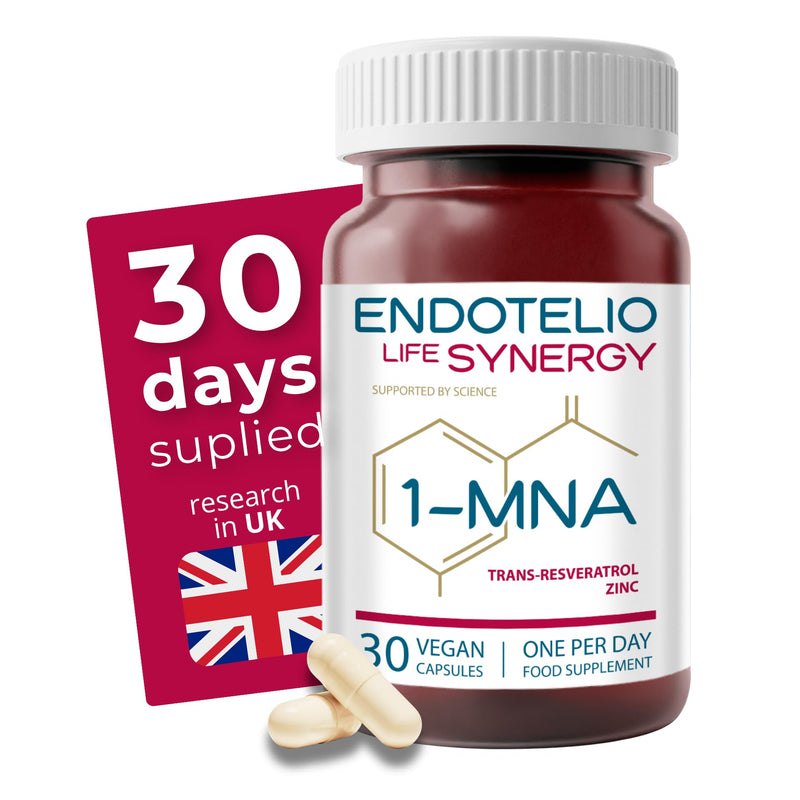 NAD+ Optimiser with Trans Resveratrol, 1-MNA, Zinc – Polyphenols & NAD Precursors – Supports Cellular Vitality & Energy – Vegan, Gluten-Free, Daily Antioxidant - 30 Capsules