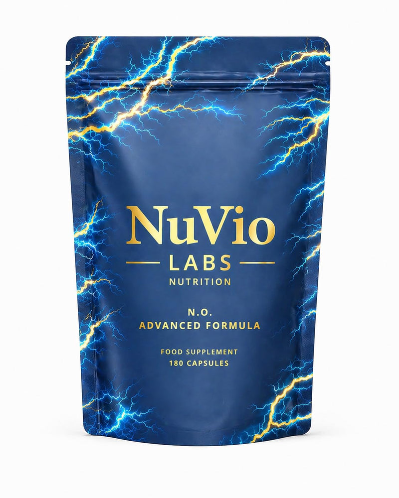 7665mg | N.O Advanced Formula | 180Caps | Supports Blood Flow, Energy, Recovery & Gym Pump | L-Arginine & L-Citrulline | Nitric Oxide Supplements for Men | 30 Day Supply