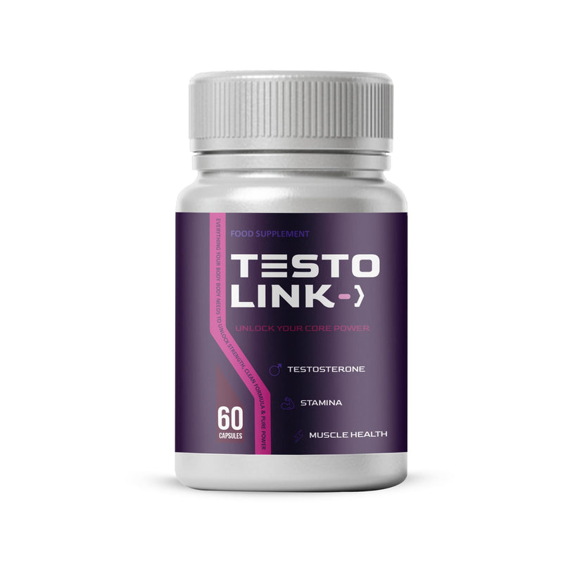 TestoLink Capsules - Natural Vitality & Energy Support Supplement for Men - Daily Wellness Formula - 60 Capsules, 1 Month Supply