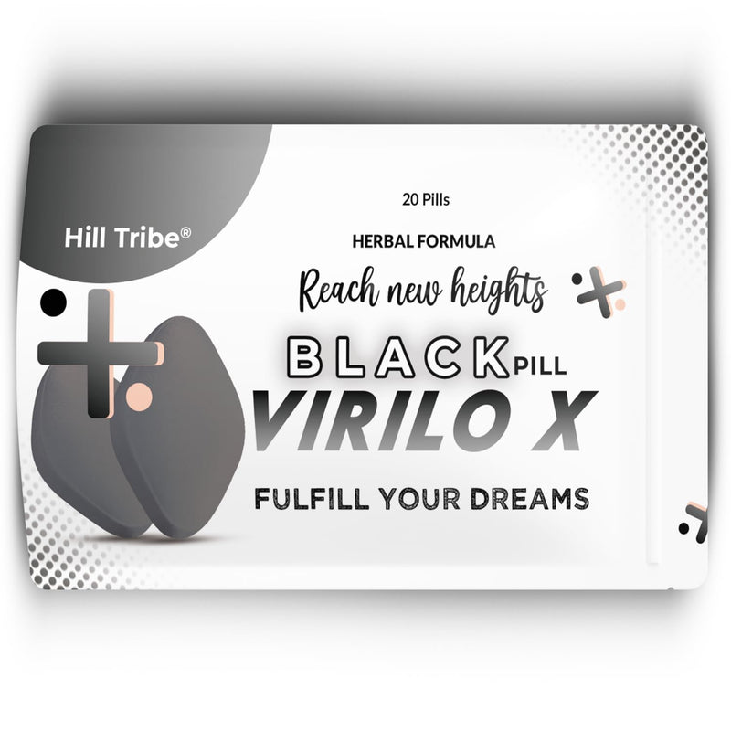 Hill Tribe Ginseng, Tribulus Maca Natural Ingredients for Energy, Men's Health Support Manufactured in The UK (10 Pills) 10 Pills