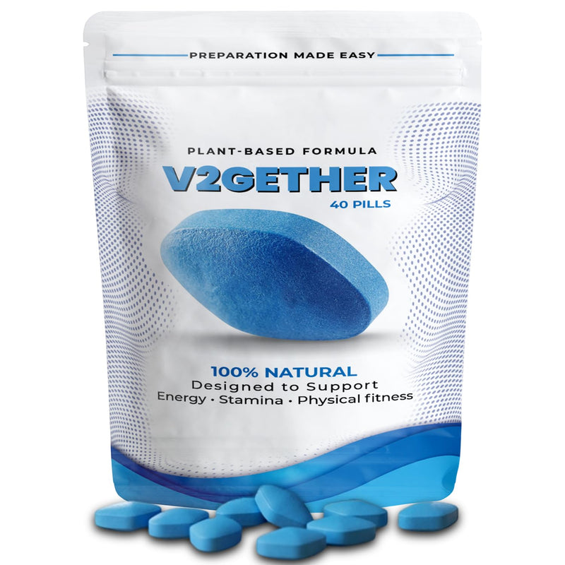 Herbal Male Vitality Supplement for Men – Natural Stamina Booster & Energy Support with Ginseng & Herbal Extracts – Endurance, Blood Flow & Performance Support Pills for Men (40 Tablets) 40 Tablets