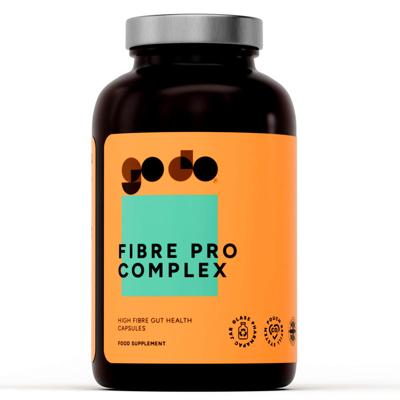 Fibre Pro Complex Capsules - Inulin Powder - Husk Powder - Lactobacillus Acidophilus for Digestive System - Supplement 180 Capsules