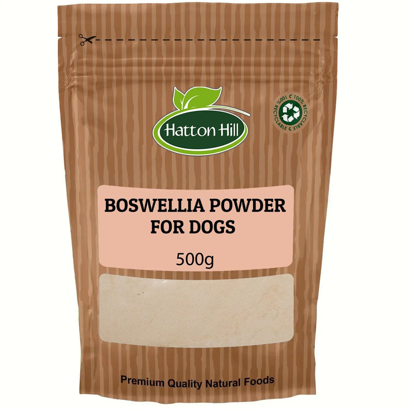Hatton Hill Boswellia Powder for Dogs – Natural Pain Relief & Joint Support Supplement – 100% Pure & Safe – 500g