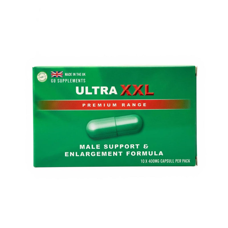10 x 400mg Premium Advanced Formula Ultra XXL Male Vitality Capsules | 10 Capsules | L-Arginine, Maca, Ginseng & Tribulus Blend | Energy & Performance Support | UK Manufactured | Vegetarian