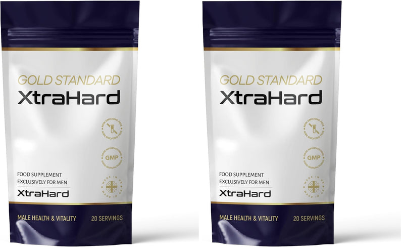 XtraHard | 20 Tablets | 100% Natural (Pack of 2) 10 Count (Pack of 4)