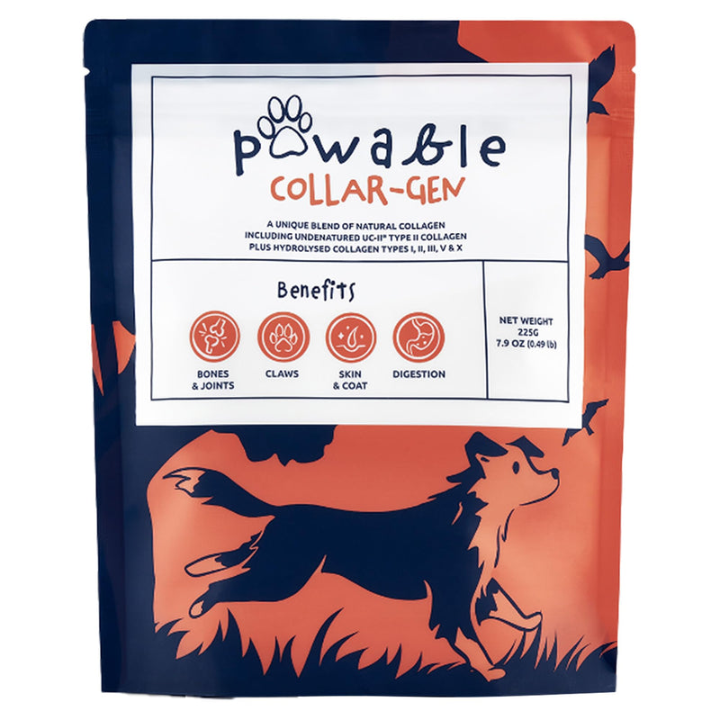 Collagen for Dogs | Dog Joint & Mobility Supplement with Hydrolysed Bovine & Eggshell Collagen | Supports Hips, Joints & Stiffness | Award-Winning | 225g Powder