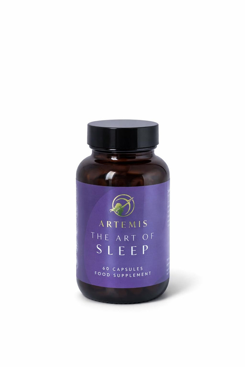 Complete Sleep Supplement | Magnesium, Ashwagandha, L-Theanine, Reishi & Chamomile | Deep Sleep, Stress & Anxiety Relief | Nightime Menopause & Perimenopause Support | 60 Vegan Capsules