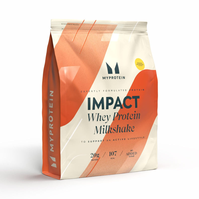 Myprotein Impact Whey Protein Milkshake - Banana Milkshake | 15 Servings | Creamy Dessert-Style Gym Shake | 20g+ Protein Per Serving | Rich, Smooth & Indulgent Taste | Low Fat & Easy Mixing
