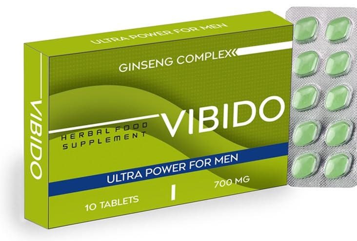 700mg | Stronger | Longer | Harder | Performance | Extra Strength Enhancing, Stamina Endurance Booster Supplement Pills for Men | 10 Ginseng Tablets
