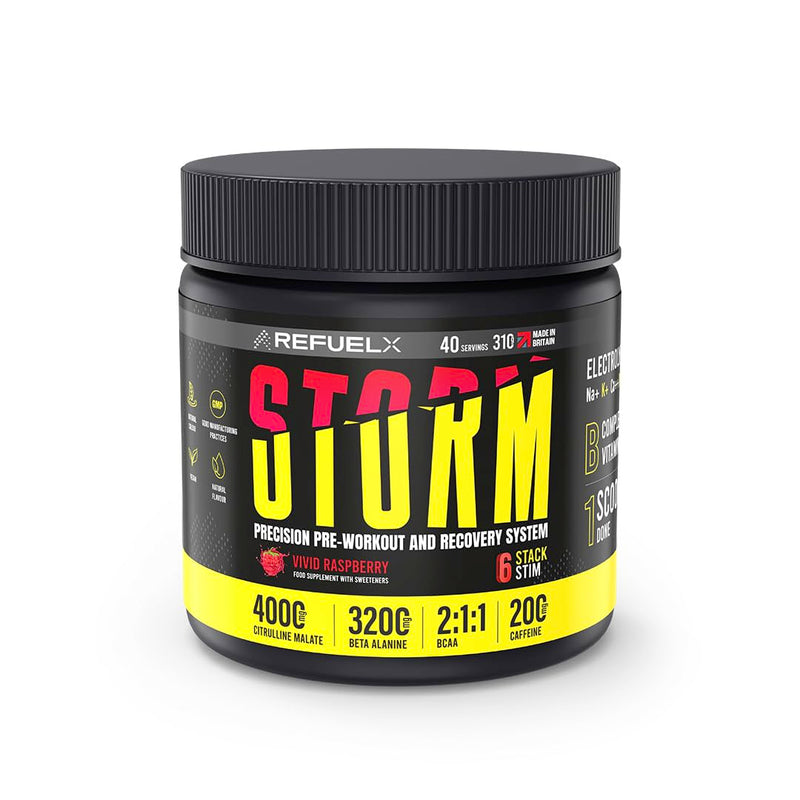 Six Stack Precision Pre Workout & Recovery – 4000mg Citrulline Malate, 3200mg Beta Alanine, 2000mg BCAA 2:1:1, 200mg Caffeine, 850mg Premium Electrolytes, B Vitamins, 40 Servings