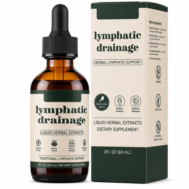 Lymphatic Drainage Drops - Reduce Swelling（60ml