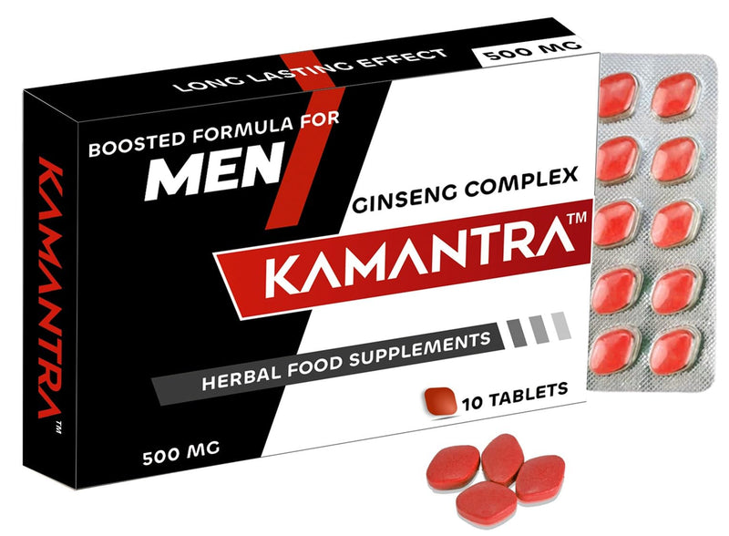 900mg - Mantra to Enhance Your Performance - Extra Strength Performance Booster Supplement Pills for Men - 10 Booster Tablets UK