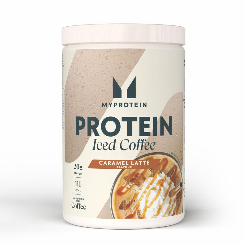 Myprotein Protein Iced Coffee | High-Protein & Real Coffee Drink Mix | 20g Protein | Low Sugar | Supports Muscle Growth & Recovery | Café-Inspired Taste (20 Servings (Pack of 1), Caramel Latte) 20 Servings (Pack of 1)