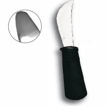 [Australia] - Extra Wide Handles Easy Grip Cutlery Set, Corfort Grips Disability Ideal Dining aid (Black 3PCS Curved) Black 3PCS Curved 