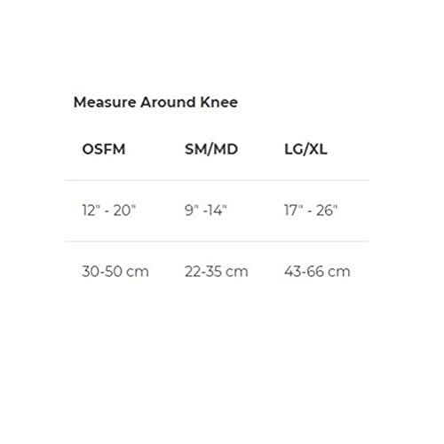 [Australia] - Mueller Comfort Plus Knee Stabilizer, Gray, Medium/Large | Stabilizing Knee Brace Medium/Large (Pack of 1) Side Stabilizers 