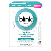 [Australia] - Blink Tears Sterile Single Use Vials, 25 Count, 0.01 Fluid Ounce Each 25 Count (Pack of 1) 