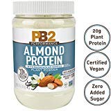 [Australia] - PB2 Performance Almond Protein Powder with Madagascar Vanilla – [1 lb/16 oz Jar] – 20g of Vegan Plant Based Protein Powder, Non GMO, Gluten Free, Non Dairy 